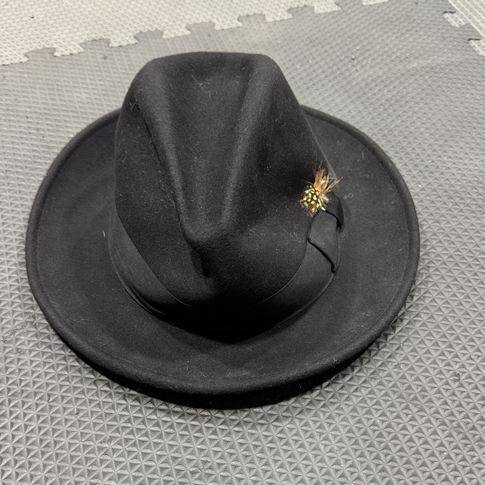 Black Fedora Hat